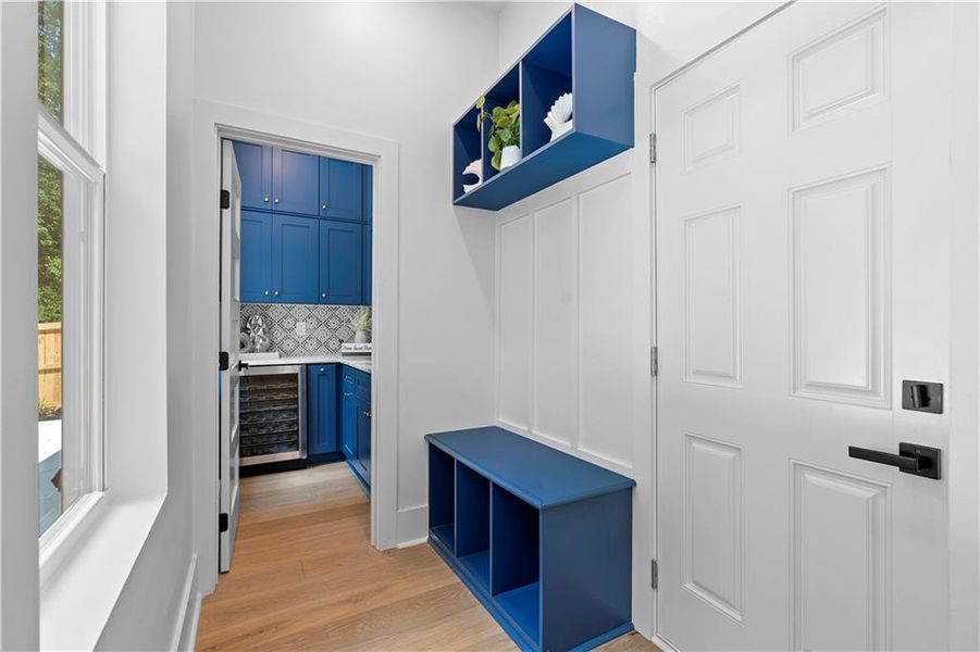 Furnished interior view inside a new home in , Atlanta (Image 9). Furnished interior view inside a new home in , Atlanta (Image 9).