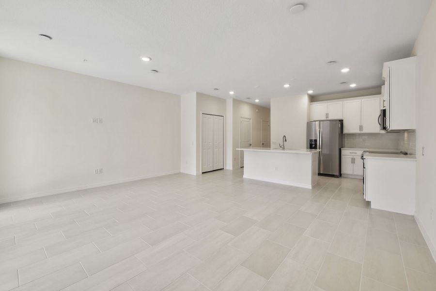 Spacious, unfurnished interior of a new home in Towns at Riverwalk, Sanford (Image 23). Spacious, unfurnished interior of a new home in Towns at Riverwalk, Sanford (Image 23).