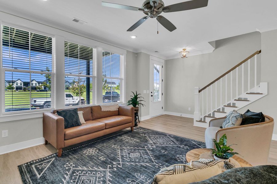 Furnished interior view inside a new home in , Summerville (Image 6).