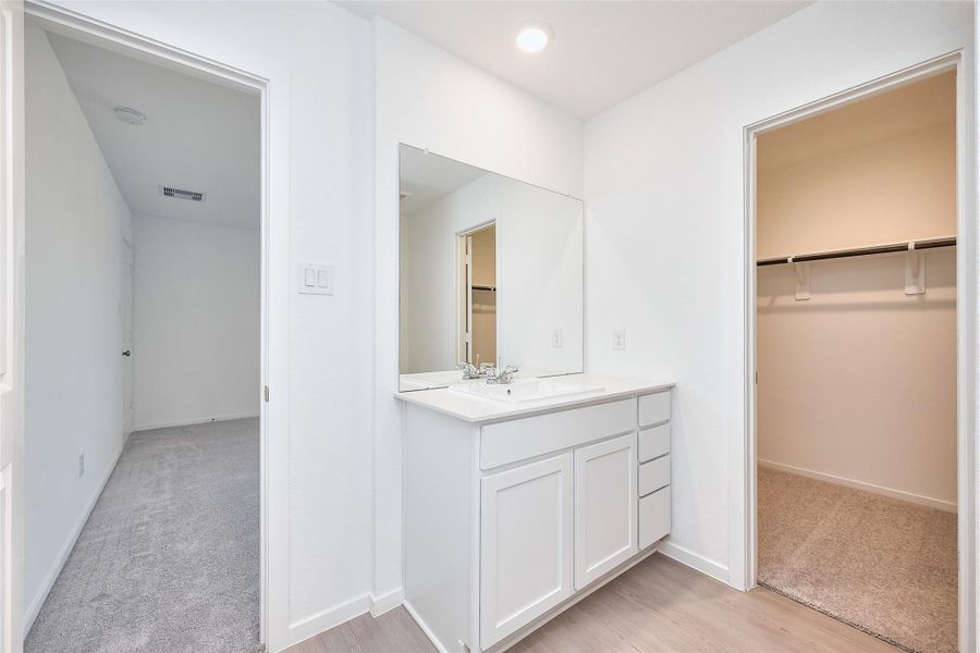 Furnished interior view inside a new home in Tavola: Cottage Collection, New Caney (Image 10).