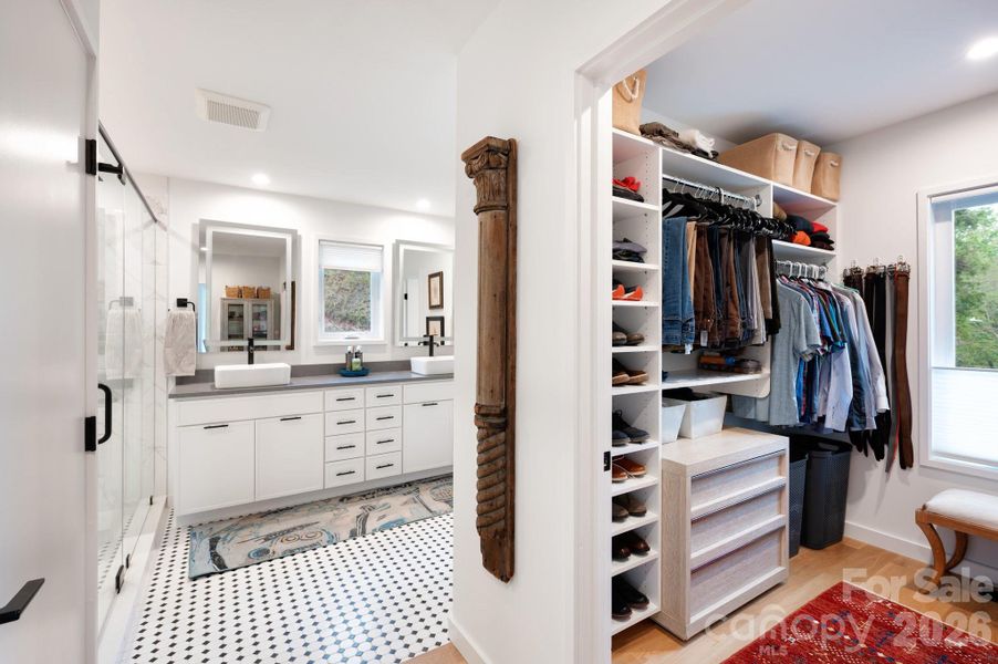 Furnished interior view inside a new home in , Asheville (Image 6).