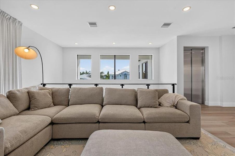 Furnished interior view inside a new home in , Redington Shores (Image 14).