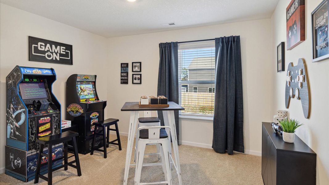 Furnished interior view inside a new home in Beechwood Meadows, Johnson City (Image 11).