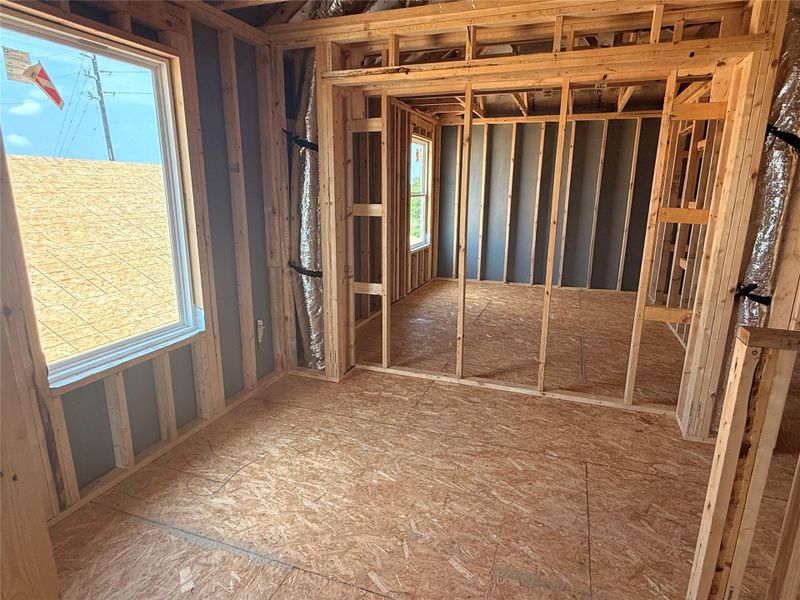 Upstairs loft