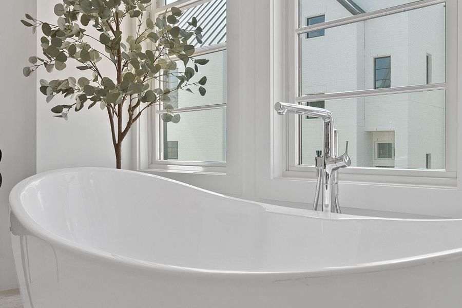 Close-up of interior finishes inside a home in Spyglass, Austin (Image 20).