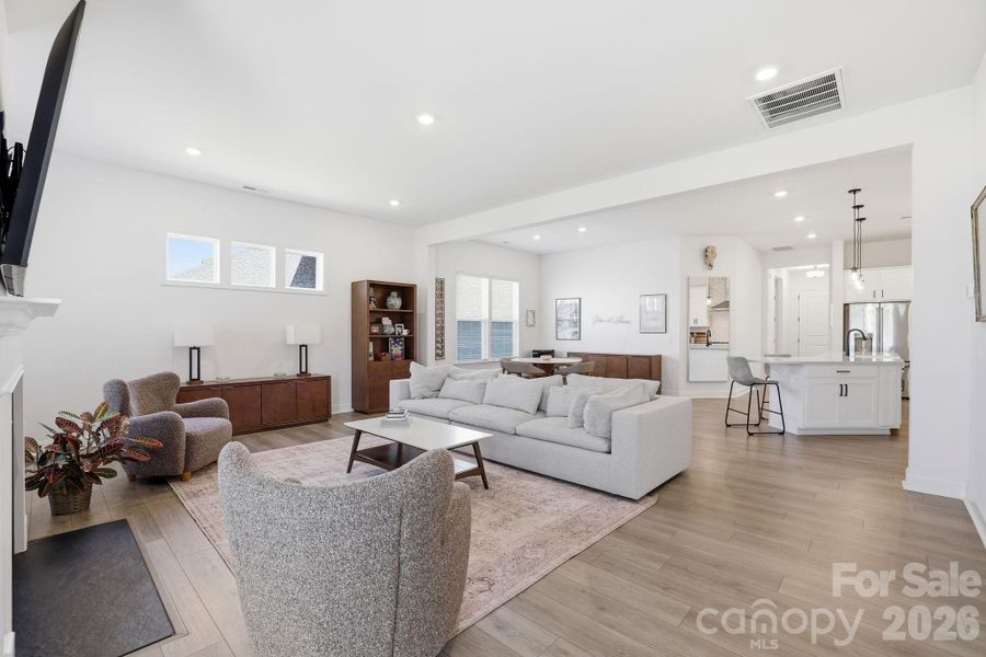 Furnished interior view inside a new home in Estates at Sugar Creek, Indian Land (Image 13).