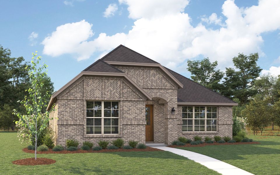 The Buchanan - Tudor Elevation The Buchanan - Tudor Elevation