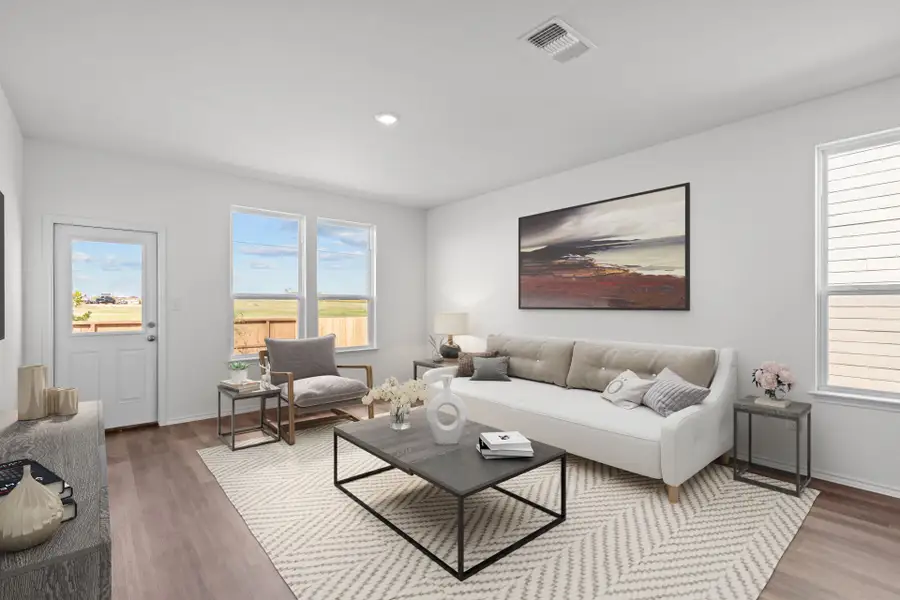 Furnished interior view inside a new home in River Ranch, Dayton (Image 4).