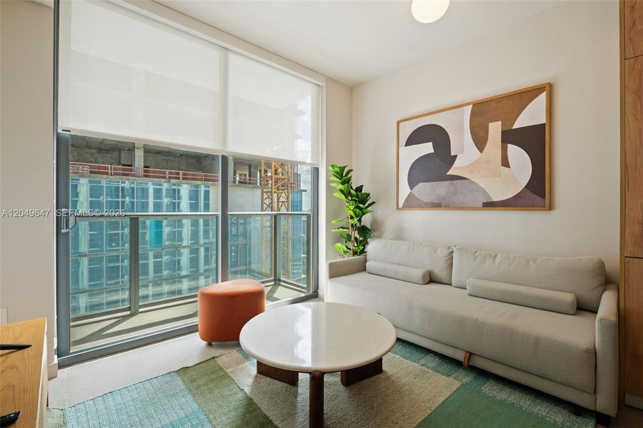 Furnished interior view inside a new home in , Miami (Image 6). Furnished interior view inside a new home in , Miami (Image 6).