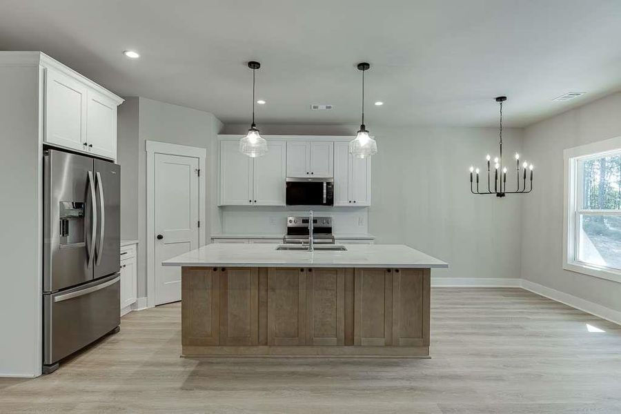 Furnished interior view inside a new home in , Jefferson (Image 16). Furnished interior view inside a new home in , Jefferson (Image 16).