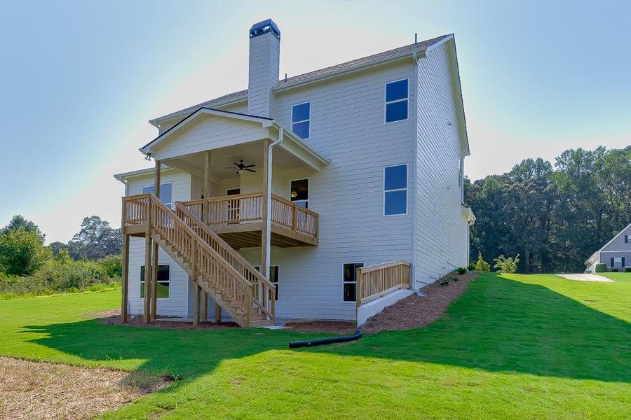 Front exterior of a new home in , Jefferson, GA, highlighting curb appeal (Image 2).