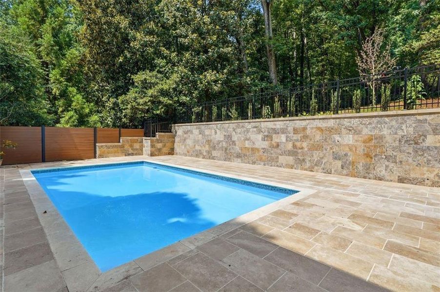 Exterior details and patio area of a home in , Atlanta (Image 30).
