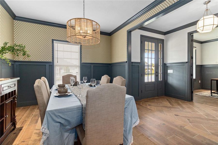 Furnished interior view inside a new home in , Lakeland (Image 9).