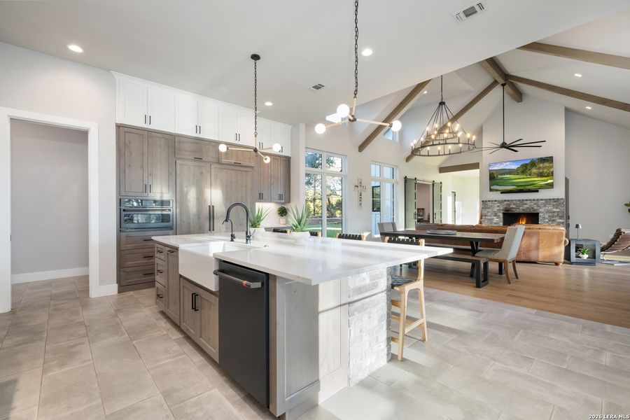 Furnished interior view inside a new home in , Bulverde (Image 5).