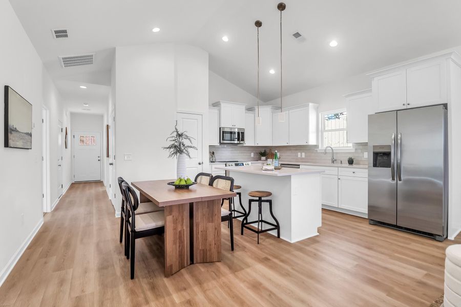 Furnished interior view inside a new home in , North Charleston (Image 8).