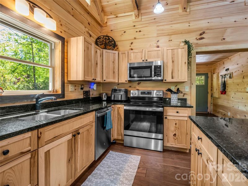 Furnished interior view inside a new home in , Lake Lure (Image 4).