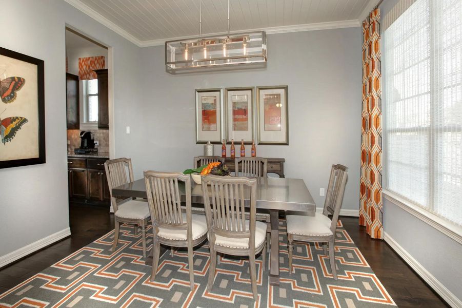 Furnished interior view inside a new home in The Hollows Canyon - 60', Lago Vista (Image 14). Furnished interior view inside a new home in The Hollows Canyon - 60', Lago Vista (Image 14).