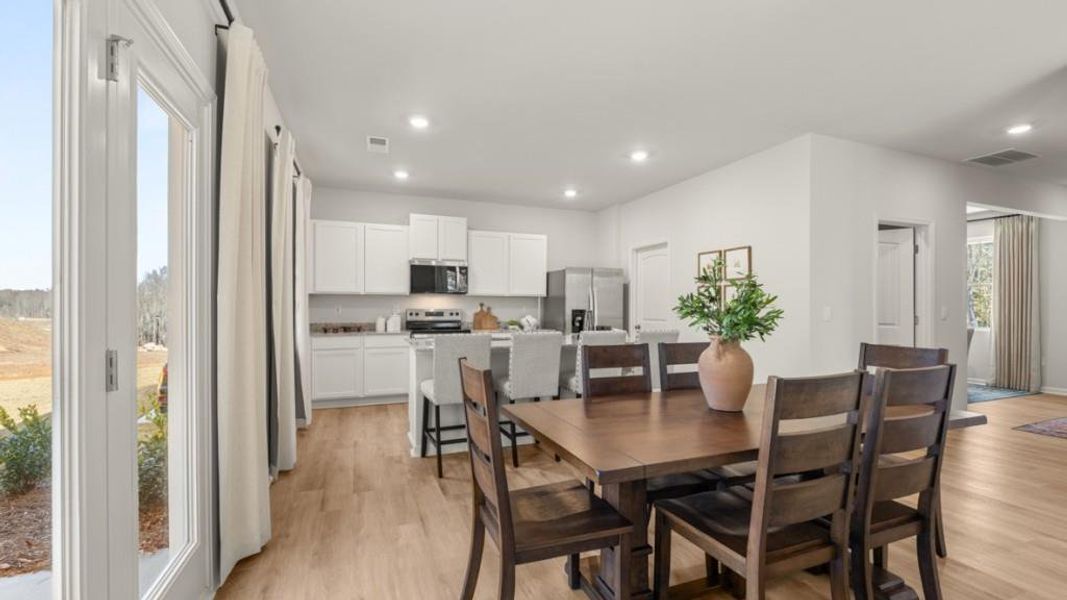 Furnished interior view inside a new home in Oconee Overlook, Gainesville (Image 23).