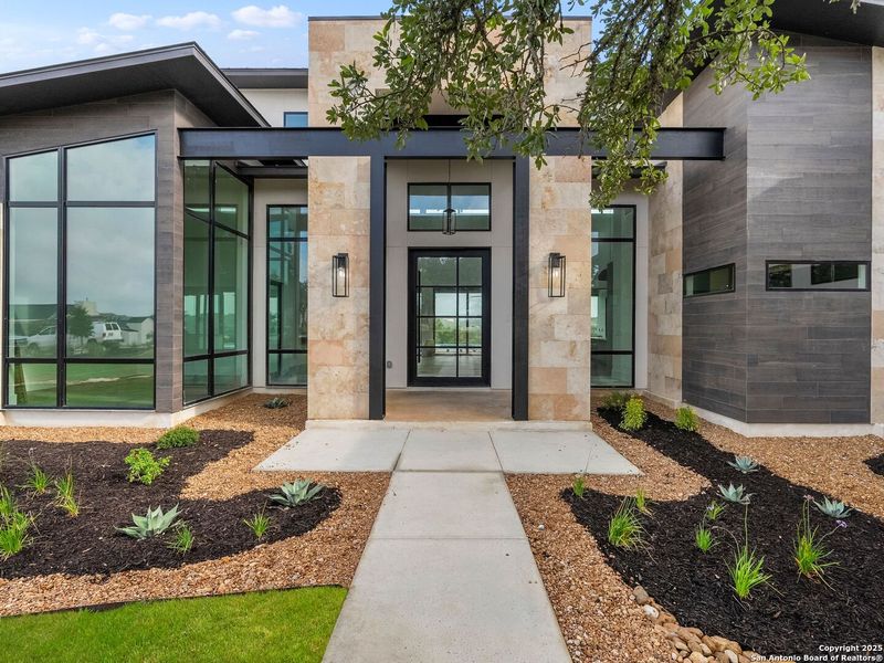 Exterior details and patio area of a home in , Boerne (Image 20).