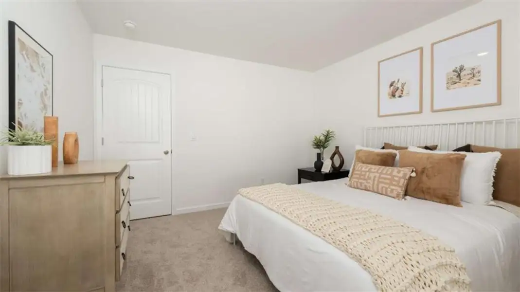 Furnished interior view inside a new home in Barrett Cove, Marietta (Image 4).
