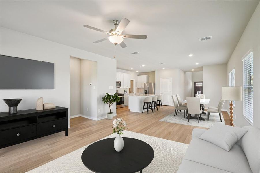 Photo is not of the actual home, but is an inspirational photo of builder’s model home and may depict options, furnishings, and/or decorator features that are not included Photo is not of the actual home, but is an inspirational photo of builder’s model home and may depict options, furnishings, and/or decorator features that are not included