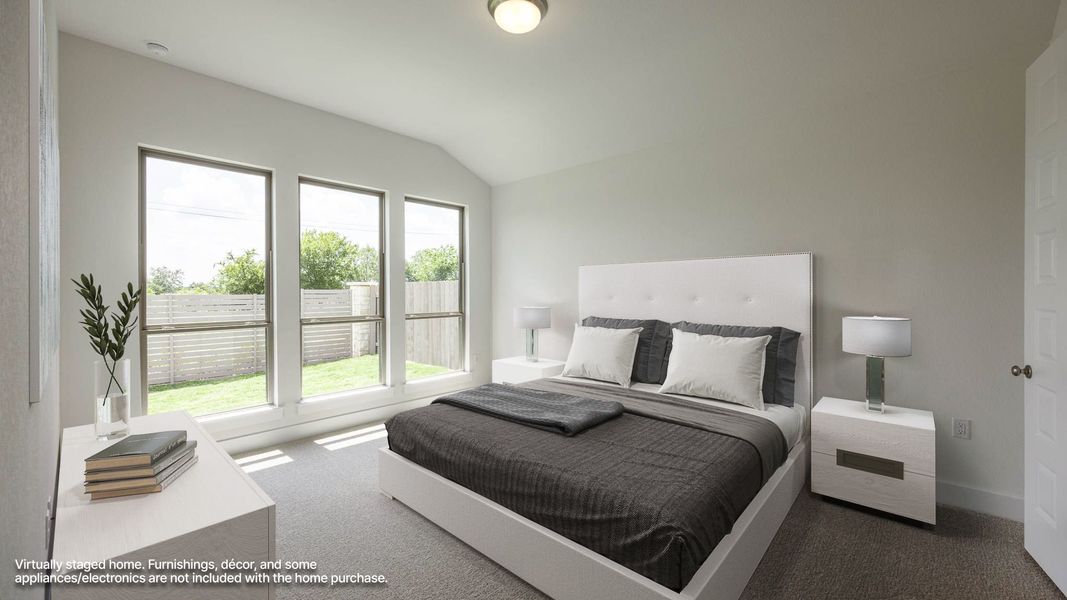 Furnished interior view inside a new home in Easton Park, Austin (Image 5).