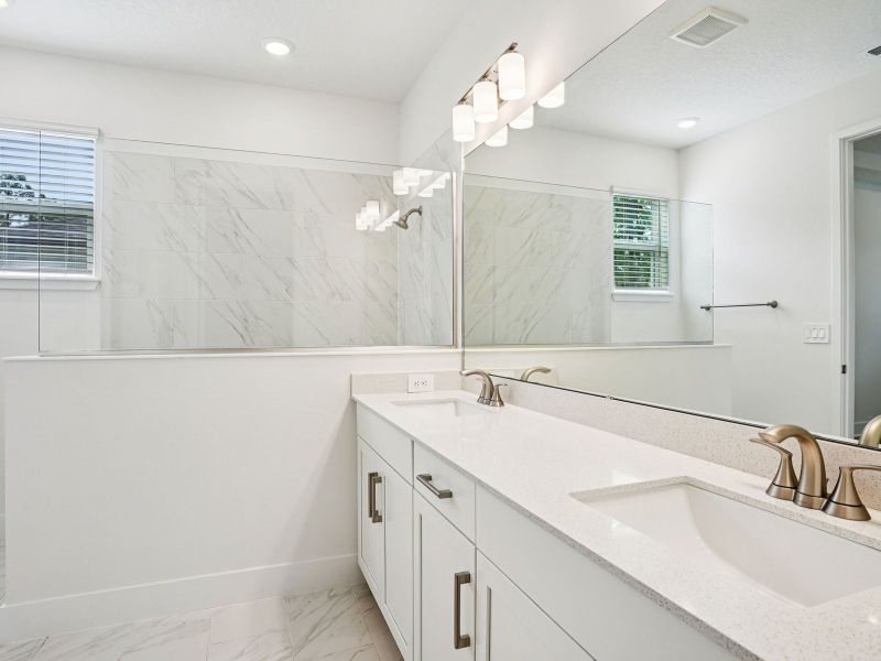 Furnished interior view inside a new home in Ridgehaven - Reserve Series, Ormond Beach (Image 5).