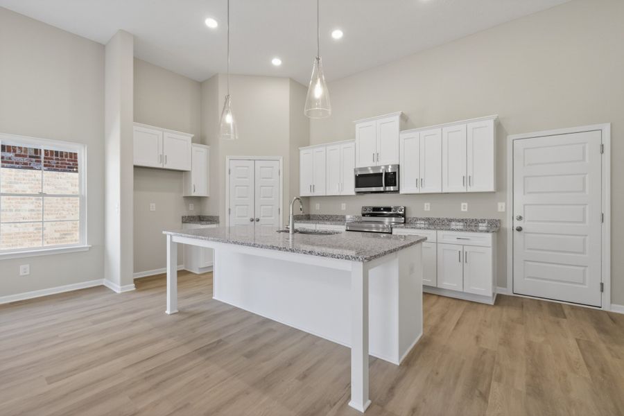 Furnished interior view inside a new home in Legacy Preserve, Tullahoma (Image 7).