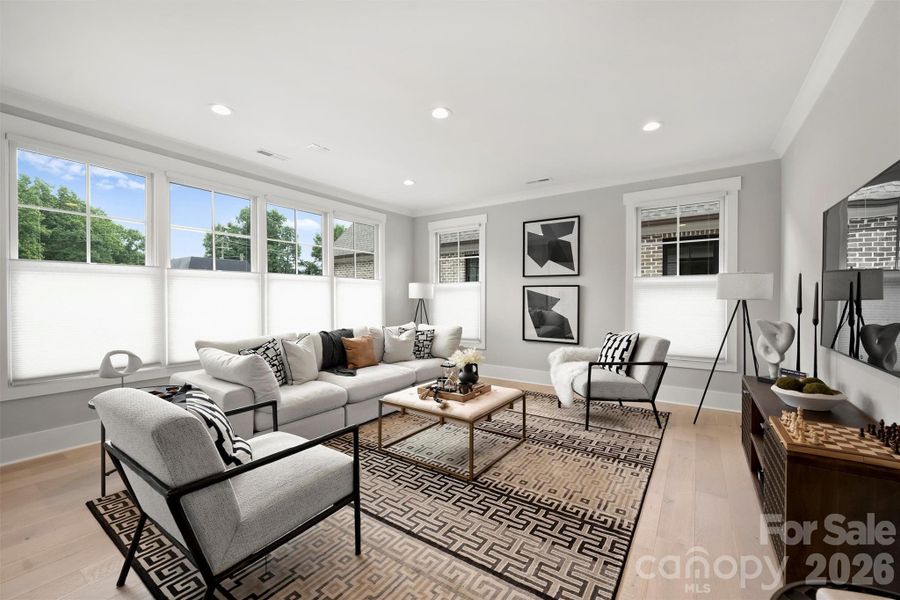 Media Room or 4th Bed