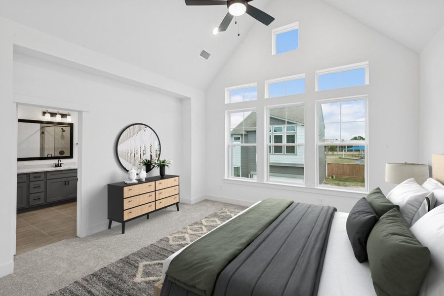 Virtually staged to give you the visual you need to see furniture placement and how the home can live.