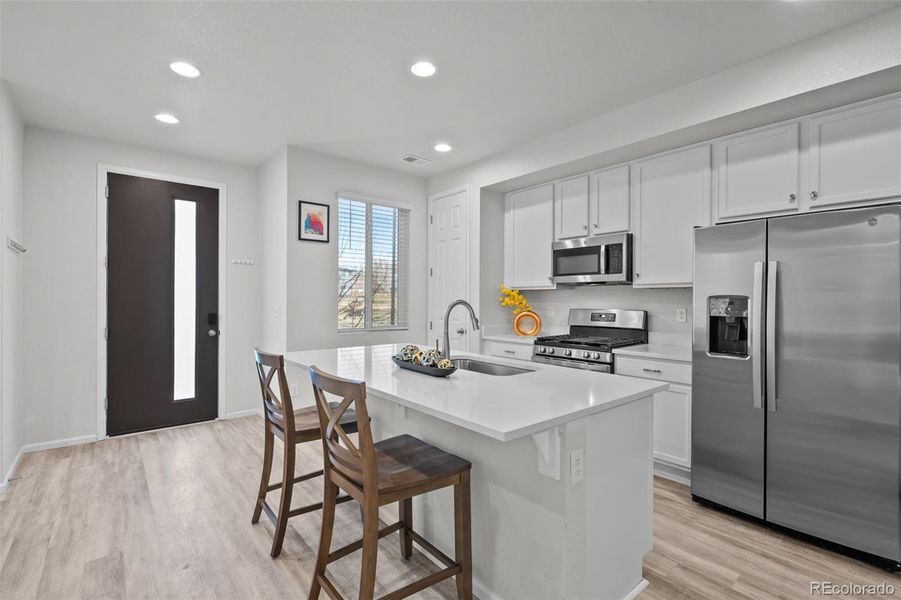 Furnished interior view inside a new home in , Thornton (Image 8).