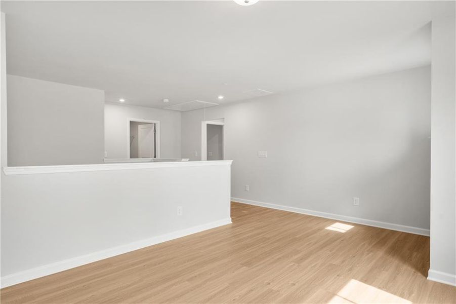 Spacious, unfurnished interior of a new home in Riverwood, Dallas (Image 22). Spacious, unfurnished interior of a new home in Riverwood, Dallas (Image 22).