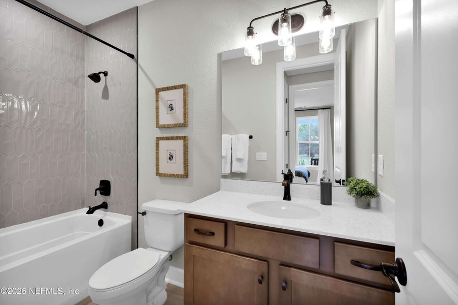 Furnished interior view inside a new home in , St. Augustine (Image 6).