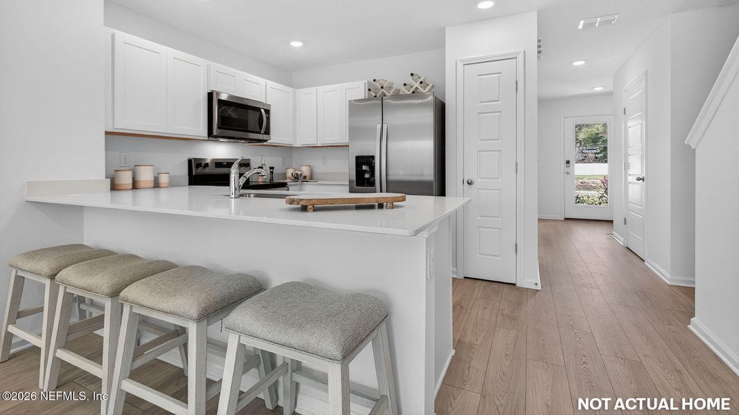 Furnished interior view inside a new home in Corsair, Middleburg (Image 12).