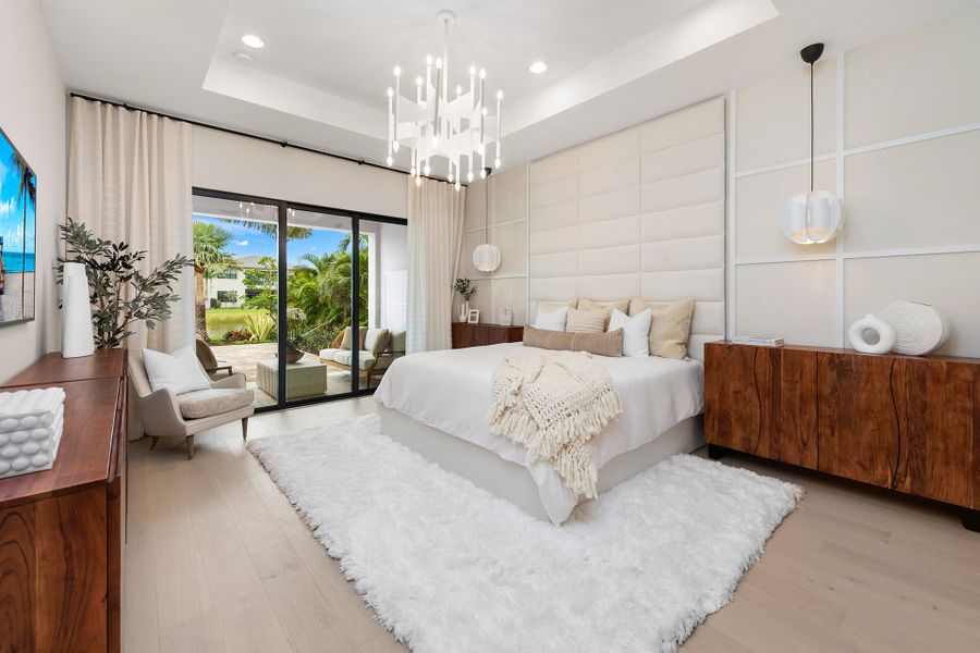 Representative furnished interior of a home built from the Samoa by GL Homes in Lotus Edge, Boca Raton (Image 18).