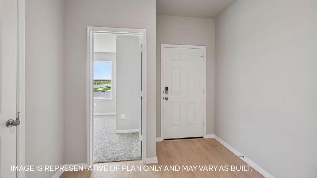 Spacious, unfurnished interior of a new home in Carillon, Manor (Image 21).