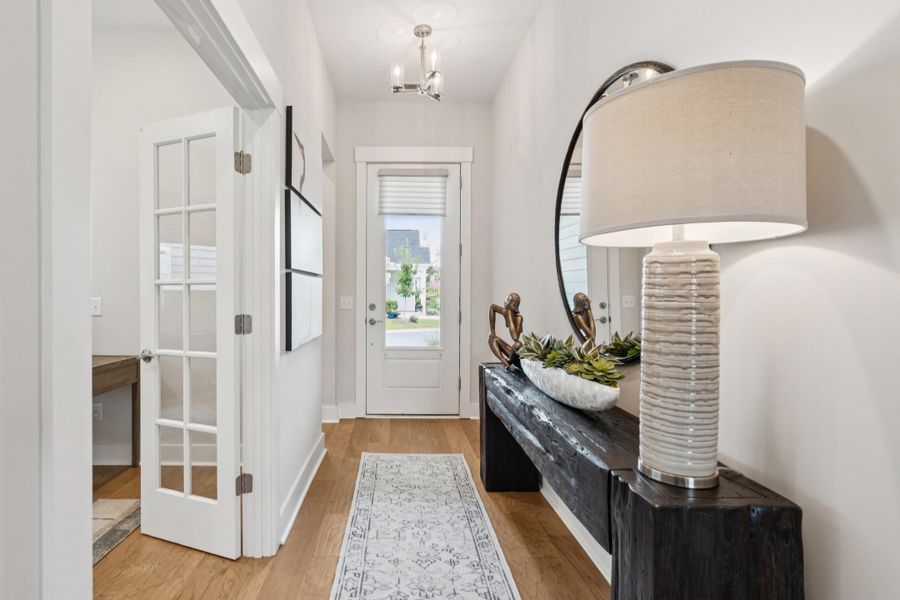 Furnished interior view inside a new home in , Mount Pleasant (Image 8). Furnished interior view inside a new home in , Mount Pleasant (Image 8).