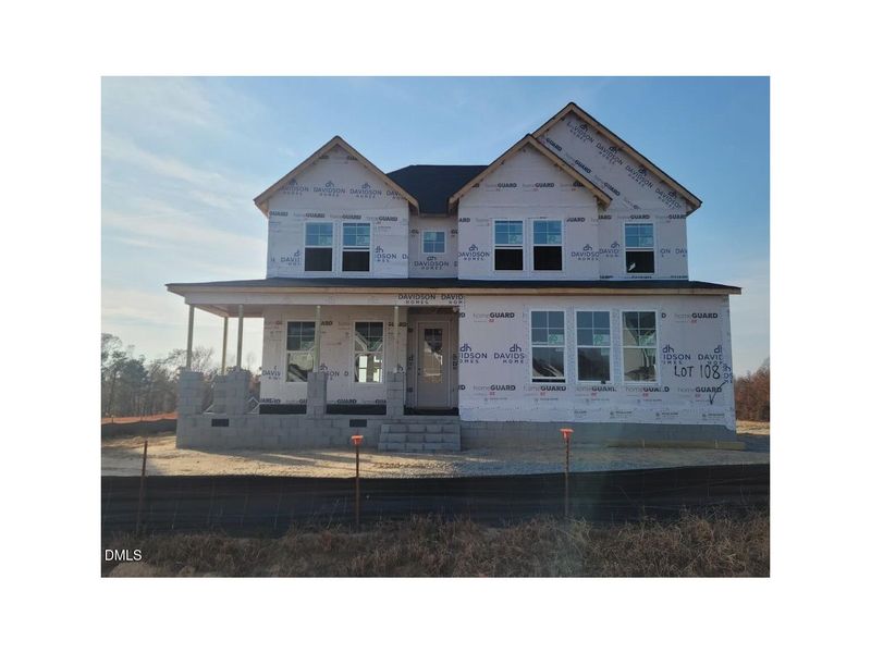 In-progress construction of a new home in Tobacco Road, Angier, NC (Image 25). In-progress construction of a new home in Tobacco Road, Angier, NC (Image 25).