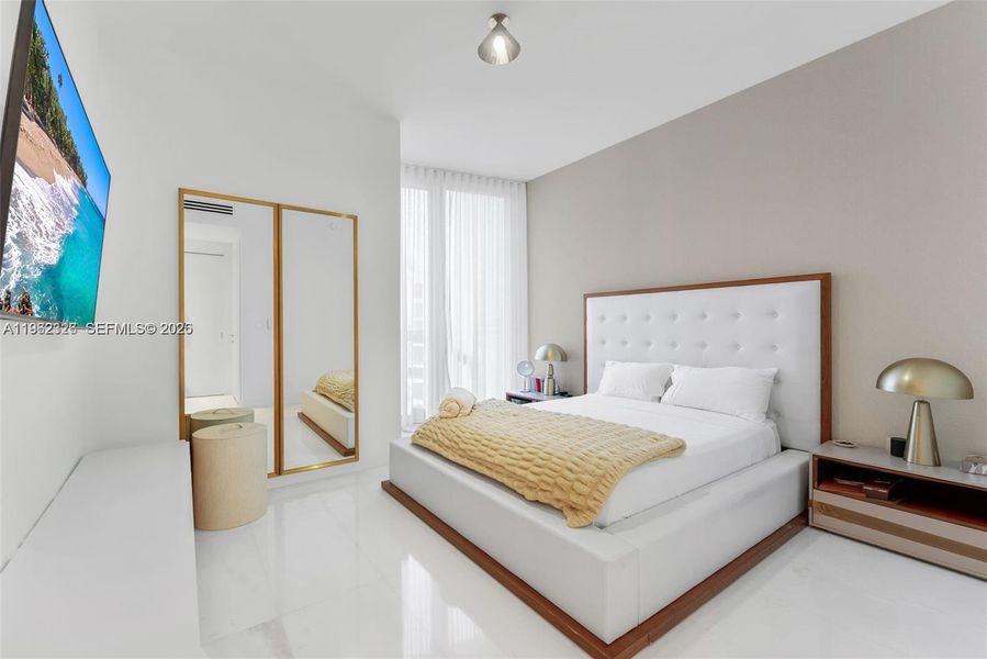 Furnished interior view inside a new home in , Miami (Image 8).