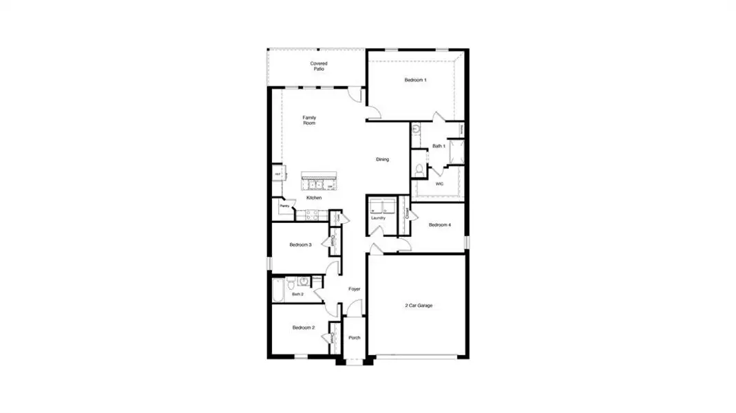D.R. Horton's Justin floorplan - All Home and community information, including pricing, included features, terms, availability and amenities, are subject to change at any time without notice or obligation. All Drawings, pictures, photographs, video, square footages, floor plans, elevations, features, colors and sizes are approximate for illustration purposes only and will vary from the homes as built.