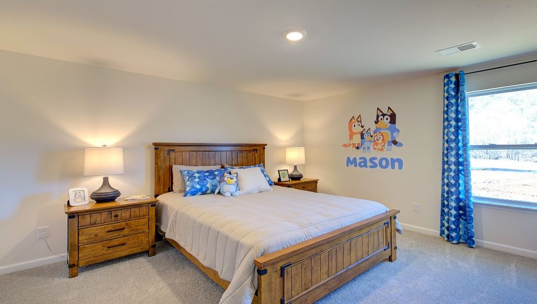 Furnished interior view inside a new home in Wildbrook Village, Waynesville (Image 30). Furnished interior view inside a new home in Wildbrook Village, Waynesville (Image 30).