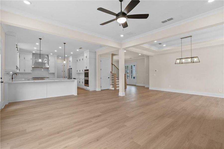 Spacious, unfurnished interior of a new home in Bellwyn, Johns Creek (Image 19).