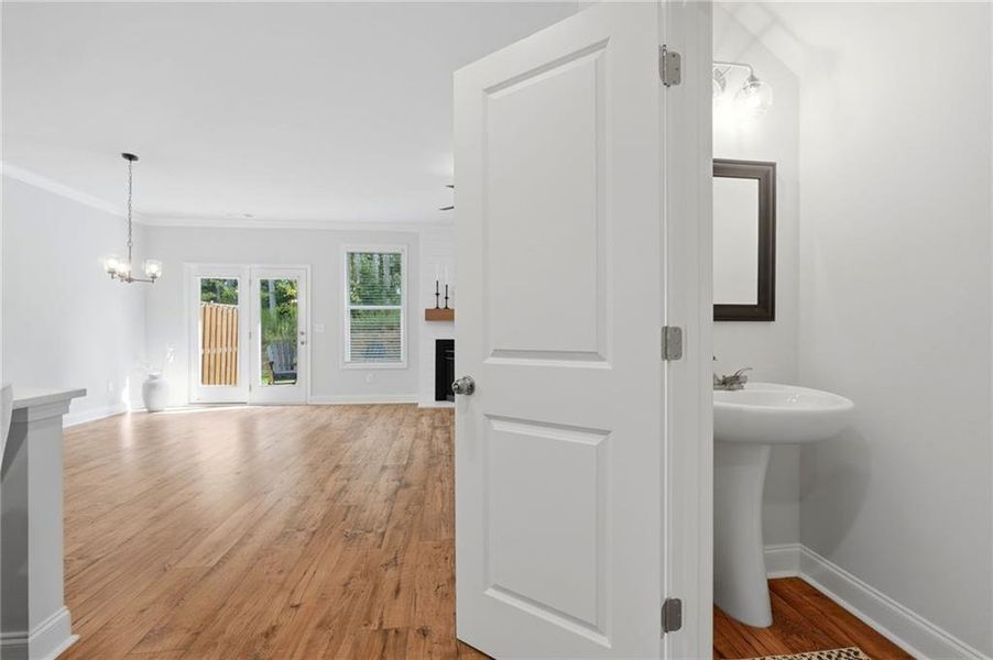 Spacious, unfurnished interior of a new home in , Sugar Hill (Image 17).