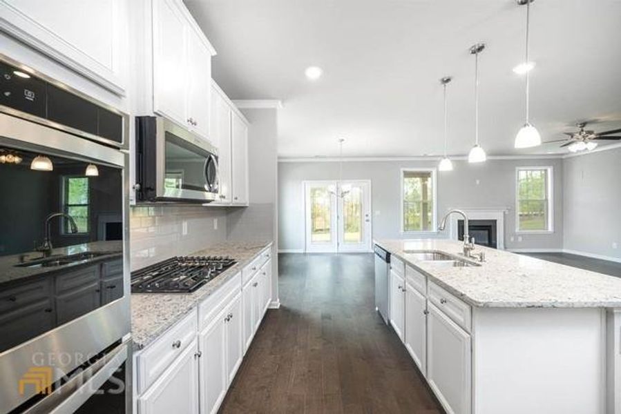 Furnished interior view inside a new home in The Gates at Pates Creek, Hampton (Image 5).