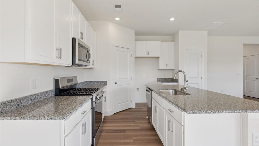 Furnished interior view inside a new home in Millstone Village, Morristown (Image 4).