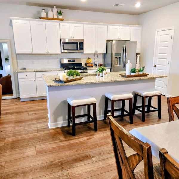 Furnished interior view inside a new home in , Summerville (Image 7). Furnished interior view inside a new home in , Summerville (Image 7).