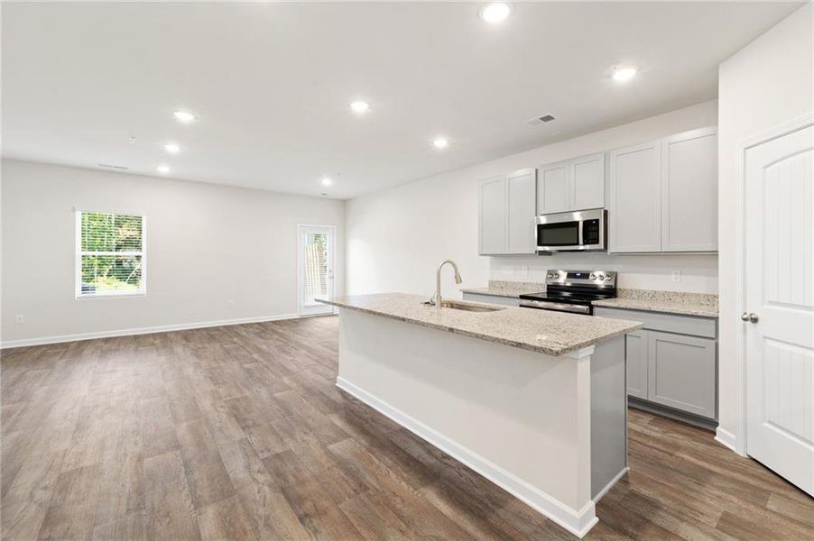 Furnished interior view inside a new home in Carolina, Palmetto (Image 7). Furnished interior view inside a new home in Carolina, Palmetto (Image 7).