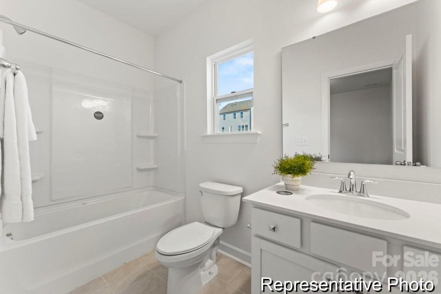 Furnished interior view inside a new home in , Statesville (Image 16).