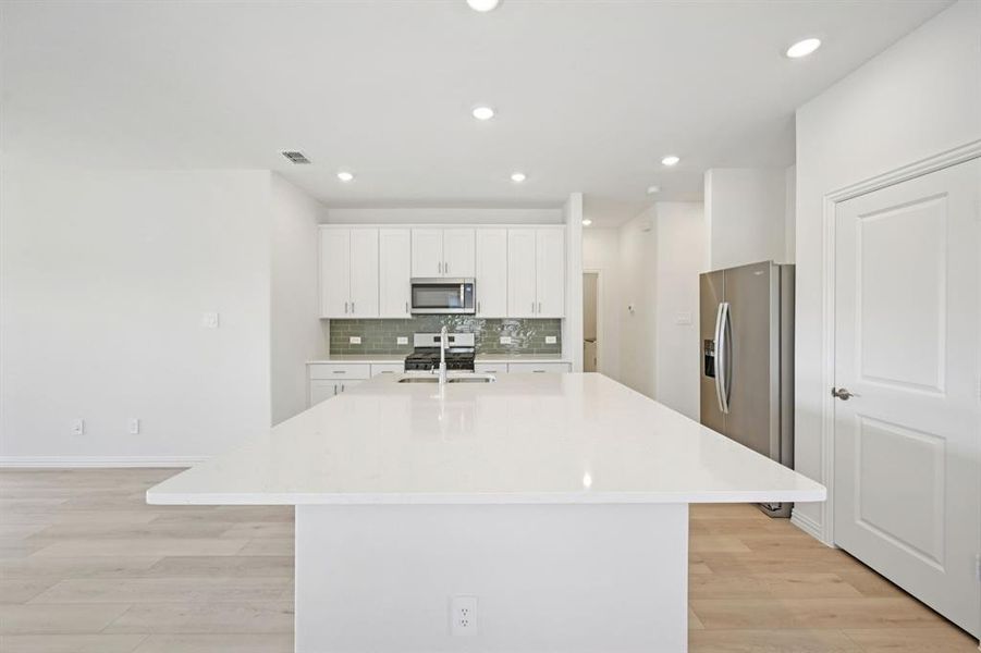 Furnished interior view inside a new home in Eastridge - Spring Series, McKinney (Image 14).