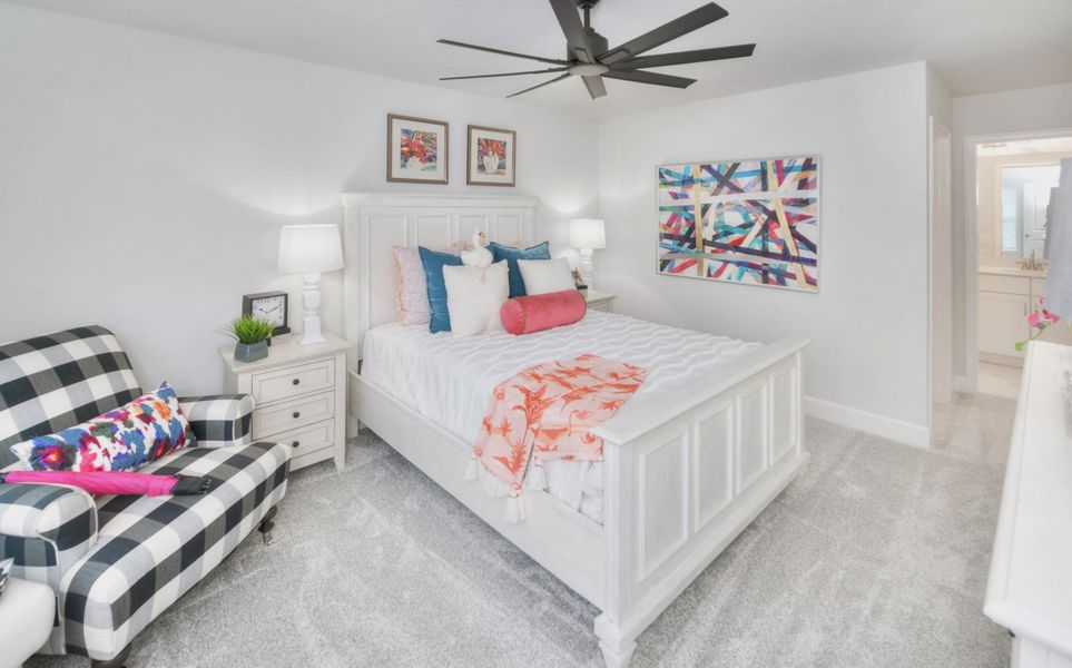 Furnished interior view inside a new home in Woodhaven, Port Orange (Image 14).